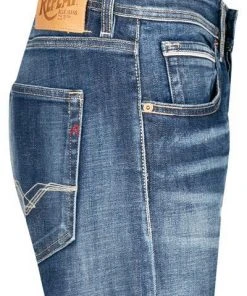 Replay Jeans Grover MA972F.000.503 942/009 Bio Baumwoll-Stretch 11oz, Blau, Mittelblau -Biam Jeans Verkäufe 380295 norm3