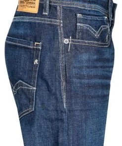 Replay Jeans Rocco M1005.000.285 912/007 Comfort Fit, Baumwoll-Stretch 11,5oz, Dunkelblau -Biam Jeans Verkäufe 380297 norm3