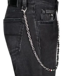 tramarossa 21UB51980/19-80/D394/BLACKBLACKUSED Jeans, Slim Fit, Baumwoll-Stretch, Black used -Biam Jeans Verkäufe 380360 norm3