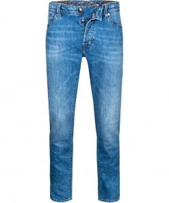 tramarossa 21UB50001/LEONARDO/D214/12MONTH Jeans Leonardo, Regular Slim, Baumwoll-Stretch 12 Month, Mittelblau