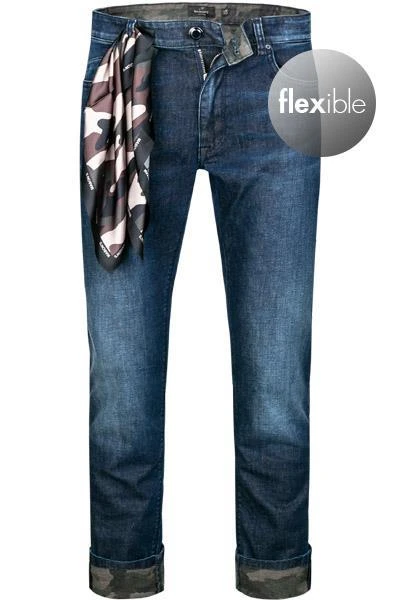 Mason's Jeans 35T1J3840JADF/DE11S13/006 Slim Fit, Baumwolle T400®, Dunkelblau 2 Mason's Jeans 35T1J3840JADF/DE11S13/006 Slim Fit, Baumwolle T400®, Dunkelblau – Bild 2