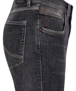 bugatti Jeans 3038D/86684/283 Baumwoll-Stretch, Anthrazit -Biam Jeans Verkäufe 380466 norm3