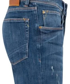 bugatti Jeans 3108D/86694/376 Baumwoll-Stretch, Blau -Biam Jeans Verkäufe 380471 norm3
