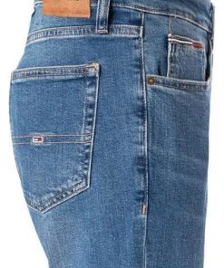 TOMMY JEANS DM0DM11148/1A5 Jeans. Straight Fit, Baumwoll-Stretch 12,7oz, Jeansblau -Biam Jeans Verkäufe 380853 norm3