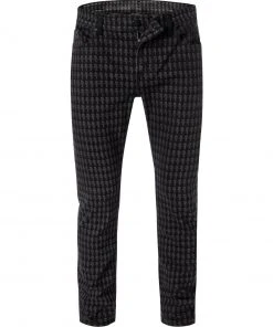 KARL LAGERFELD Jeans 265801/0/512849/990 Baumwoll-Stretch, Schwarz gemustert, Schwarz