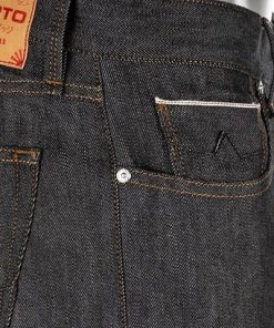 Alberto Tapered Fit Slipe Japan Denim 69471468/899 Jeans Slipe, Baumwoll-Stretch 10z, Marine -Biam Jeans Verkäufe 381089 norm5