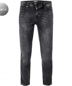GAS Jeans 351380 031092/WB49 Slim Fit, Baumwolle T400® 10,25 oz, Schwarz , Schwarz
