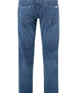MUSTANG Jeans 1011657/5000/544 Jeans Oregon, Straight Fit, Baumwoll-Stretch 10,25oz, Blau -Biam Jeans Verkäufe 381491 norm2