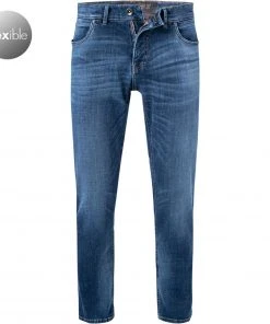 GARDEUR Jeans TUCKER/471001/7168 Tapered Fit, Baumwolle T400® 10,50oz, Dunkelblau