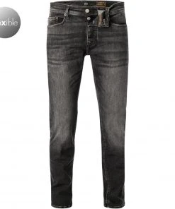 BOSS Jeans Taber 50463417/009 Tapered Fit, Baumwolle T400®, Schwarz