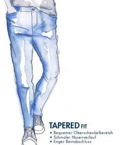 BOSS Jeans Taber 50463417/009 Tapered Fit, Baumwolle T400®, Schwarz -Biam Jeans Verkäufe 381557 norm4