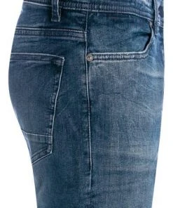 BOSS Jeans Delaware 50463426/413 Slim Fit, Baumwolle T400®, Navy -Biam Jeans Verkäufe 381829 norm3