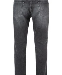 7 for all mankind Jeans Slimmy grey JSMSB820LG Baumwoll-Stretch 13oz, Anthrazit -Biam Jeans Verkäufe 381844 norm2