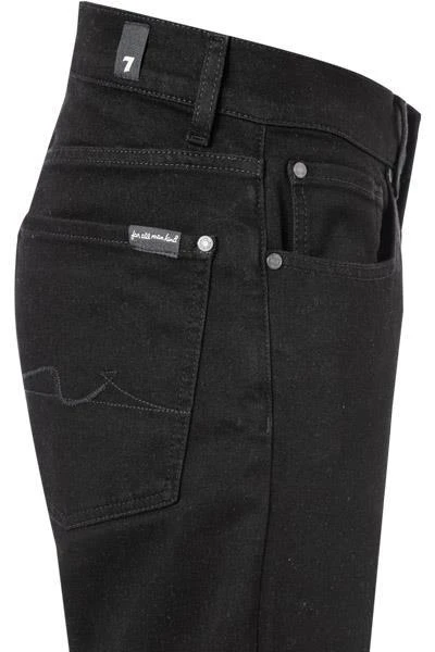 7 for all mankind Jeans Slimmy black JSMSB820LR Baumwoll-Stretch 13oz, Schwarz 4 7 for all mankind Jeans Slimmy black JSMSB820LR Baumwoll-Stretch 13oz, Schwarz – Bild 4