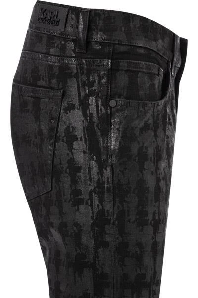KARL LAGERFELD Jeans 265801/0/521810/990 Jenas, Slim Fit, Baumwoll-Stretch 11oz, Schwarz 4 KARL LAGERFELD Jeans 265801/0/521810/990 Jenas, Slim Fit, Baumwoll-Stretch 11oz, Schwarz – Bild 4
