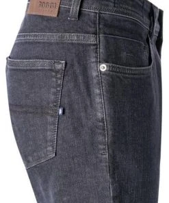 BOGGI MILANO Jeans BO21A0560/02 Bio Baumwoll-Stretch, Schwarz -Biam Jeans Verkäufe 382001 norm3