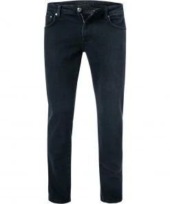 HACKETT Jeans HM212285/999 Slim Fit, Baumwoll-Stretch, Schwarz