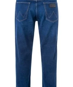 Wrangler Greensboro The Bullseye W15QYI39K Jeans Greensboro, Regular Straight, Baumwoll-Stretch 12,25oz, Dunkelblau -Biam Jeans Verkäufe 382377 norm2