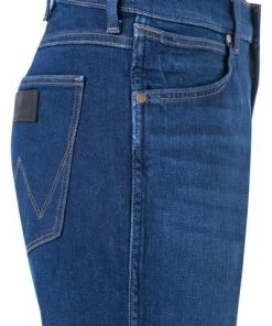 Wrangler Greensboro The Bullseye W15QYI39K Jeans Greensboro, Regular Straight, Baumwoll-Stretch 12,25oz, Dunkelblau -Biam Jeans Verkäufe 382377 norm3