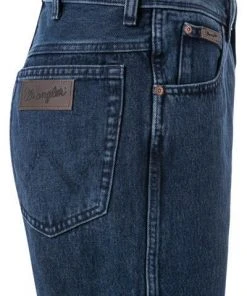 Wrangler Texas coalblue stone W121YN29H Jeans Texas , Baumwolle 14,25oz, Dunkelblau -Biam Jeans Verkäufe 382378 norm3