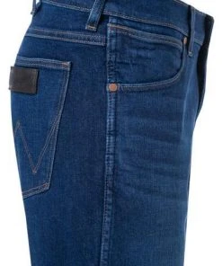 Wrangler Larston The Bullseye W18SYI39K Jeans Larston, Slim Tapered, Baumwoll-Stretch 12,50oz, Blau -Biam Jeans Verkäufe 382379 norm3