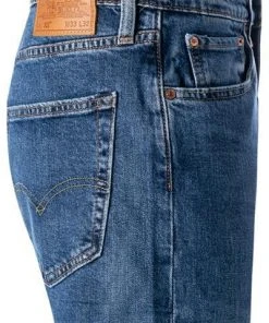 Levi's® 502 Taper Cross The Sky adv 207/1177 Jeans 502, Tapered Fit, Baumwoll-Stretch, Mittelblau -Biam Jeans Verkäufe 382671 norm3