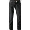 Lee Daren Zip Fly dark worn walker L707PZLH Jeans, Regular Fit, Baumwoll-Stretch, Schwarz