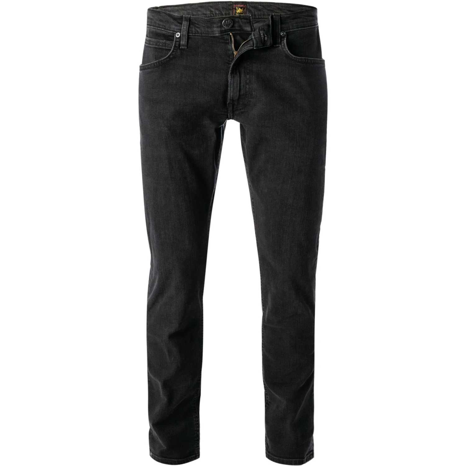 Lee Luke worn dry lake L719HFLN Jeans, Slim Tapered, Baumwoll-Stretch, Schwarz 1 Lee Luke worn dry lake L719HFLN Jeans, Slim Tapered, Baumwoll-Stretch, Schwarz