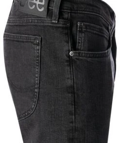 Lee Luke worn dry lake L719HFLN Jeans, Slim Tapered, Baumwoll-Stretch, Schwarz 8 Lee Luke worn dry lake L719HFLN Jeans, Slim Tapered, Baumwoll-Stretch, Schwarz -Biam Jeans Verkäufe 383556 norm3