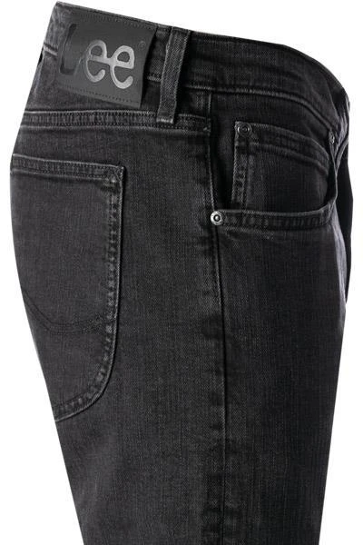 Lee Luke worn dry lake L719HFLN Jeans, Slim Tapered, Baumwoll-Stretch, Schwarz 4 Lee Luke worn dry lake L719HFLN Jeans, Slim Tapered, Baumwoll-Stretch, Schwarz – Bild 4