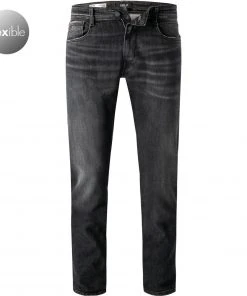 Replay Jeans Rocco M1005.000.573BQ00/097 Comfort Fit, Baumwoll-Stretch, Dunkelgrau