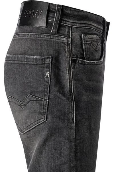 Replay Jeans Rocco M1005.000.573BQ00/097 Comfort Fit, Baumwoll-Stretch, Dunkelgrau 4 Replay Jeans Rocco M1005.000.573BQ00/097 Comfort Fit, Baumwoll-Stretch, Dunkelgrau – Bild 4