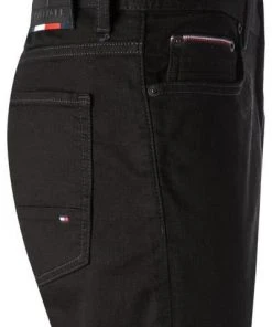 Tommy Hilfiger Jeans MW0MW21861/1B3 Slim Fit, Baumwoll-Stretch, Schwarz 8 Tommy Hilfiger Jeans MW0MW21861/1B3 Slim Fit, Baumwoll-Stretch, Schwarz -Biam Jeans Verkäufe 383949 norm3