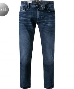 Replay Jeans Rocco M1005.000.573 Q03/007 Comfort Fit, Baumwoll-Stretch, Dunkelblau