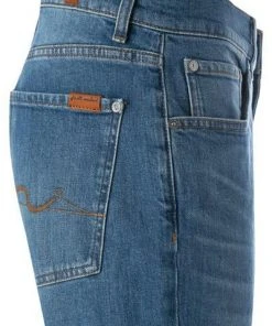 7 for all mankind Jeans Slimmy light blue JSMSK85 Baumwoll-Stretch, Hellblau -Biam Jeans Verkäufe 384059 norm3