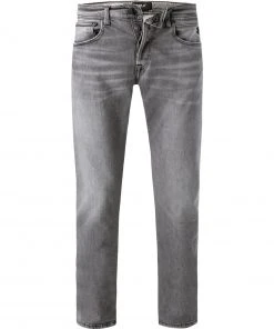 Replay Jeans Grover MA972.000.573BQ01/096 Straight Fit, Baumwoll-Stretch, Grau