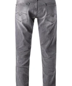 Replay Jeans Grover MA972.000.573BQ01/096 Straight Fit, Baumwoll-Stretch, Grau -Biam Jeans Verkäufe 384155 norm2