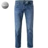 Lee Daren Zip Fly dark freeport L707PXGQ Jeans, Regular Straight, Bio Baumwolle T400®, Mittelblau