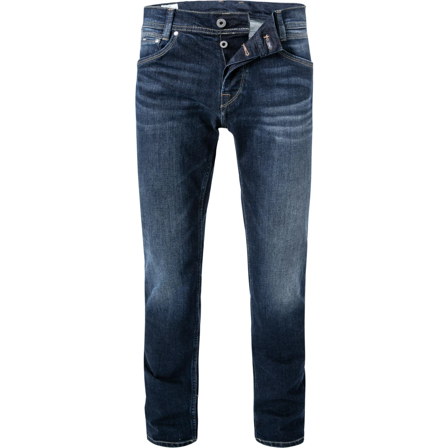 Pepe Jeans Spike PM206325Z45/000 Regular Fit, Baumwoll-Stretch, Dunkelblau 1 Pepe Jeans Spike PM206325Z45/000 Regular Fit, Baumwoll-Stretch, Dunkelblau
