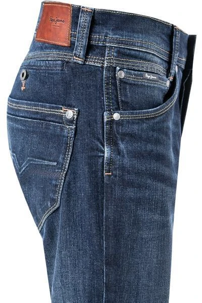 Pepe Jeans Spike PM206325Z45/000 Regular Fit, Baumwoll-Stretch, Dunkelblau 4 Pepe Jeans Spike PM206325Z45/000 Regular Fit, Baumwoll-Stretch, Dunkelblau – Bild 4