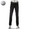 Alberto Regular Fit Pipe PBJ DS 68671965/999 Jeans Pipe, Baumwolle T400, Kohlschwarz