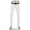Alberto Slim Fit Slim White Denim 70571390/110 Jeans, Baumwoll-Stretch, Weiß