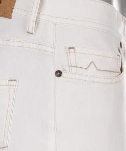 Alberto Slim Fit Slim White Denim 70571390/110 Jeans, Baumwoll-Stretch, Weiß -Biam Jeans Verkäufe 384558 norm5