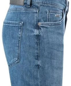 BOSS Jeans Maine 50468152/415 Regular Fit, Baumwolle T400, Navy -Biam Jeans Verkäufe 384782 norm3