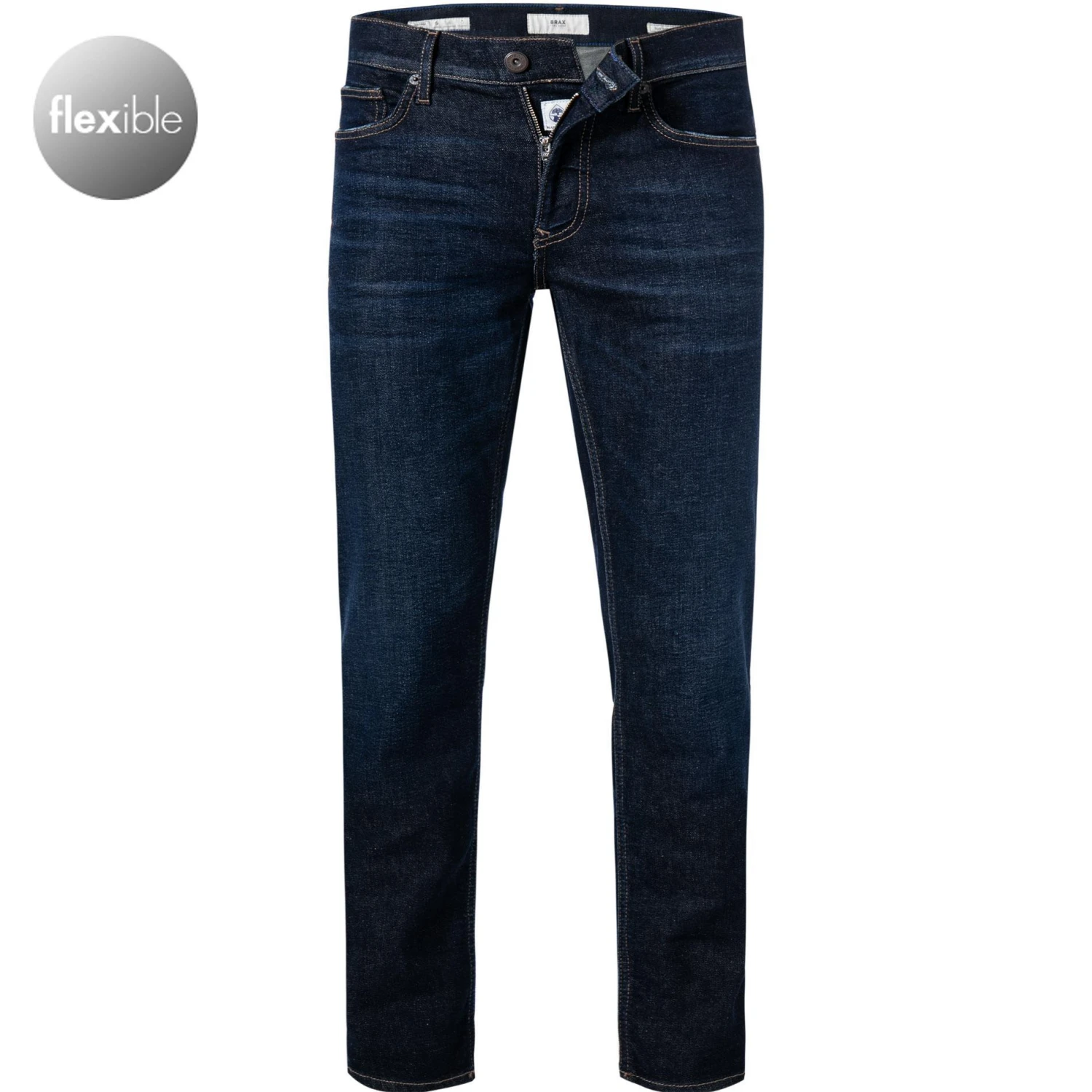 Brax Jeans 84-6627/CHRIS 079 608 20/22 Jeans Chris, Slim Fit, Bio Baumwoll-Stretch, Dunkelblau, Navy 1 Brax Jeans 84-6627/CHRIS 079 608 20/22 Jeans Chris, Slim Fit, Bio Baumwoll-Stretch, Dunkelblau, Navy